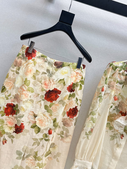Zimm 25fw linen skirt