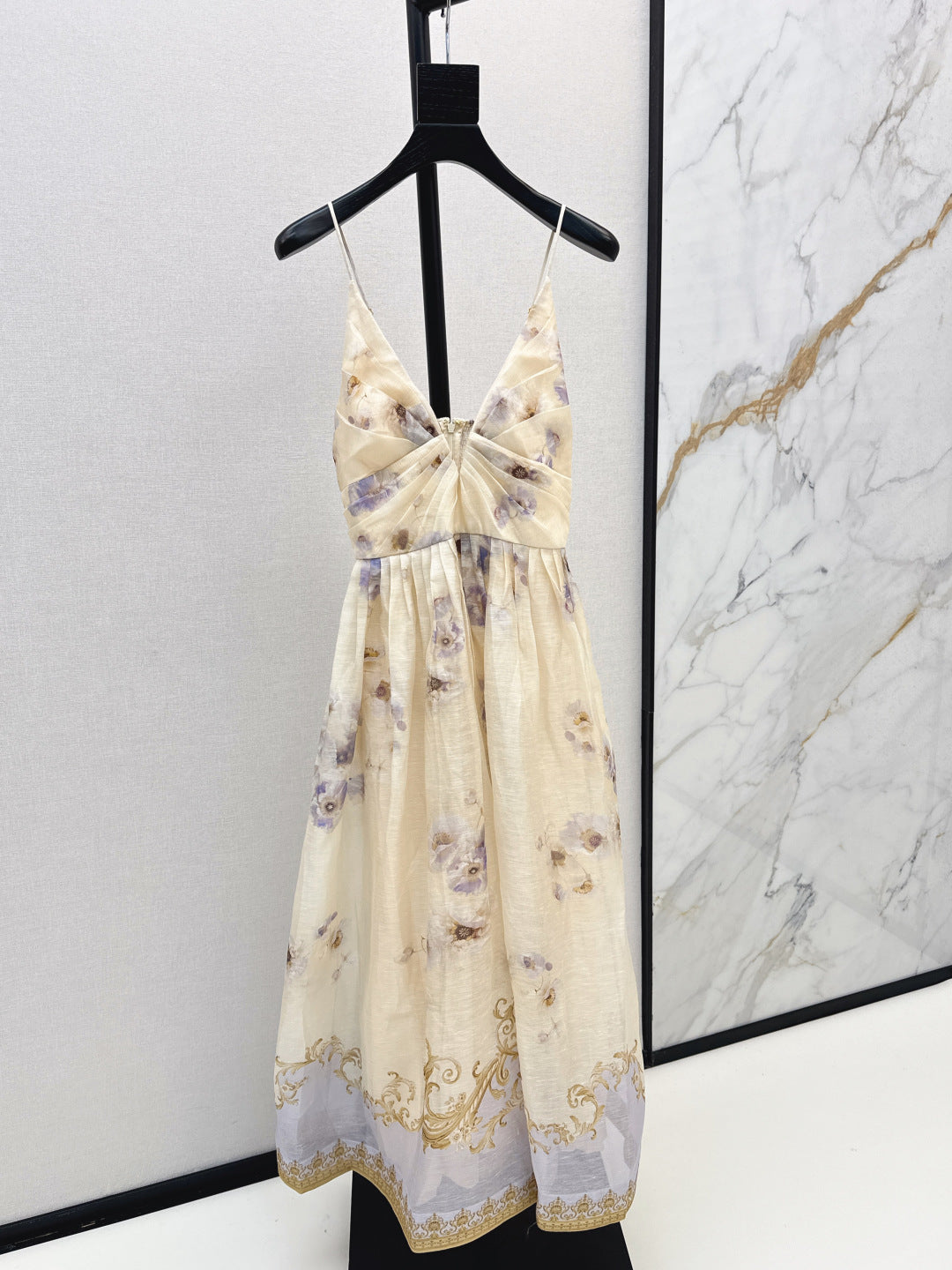 Zimm 25fw printed dress