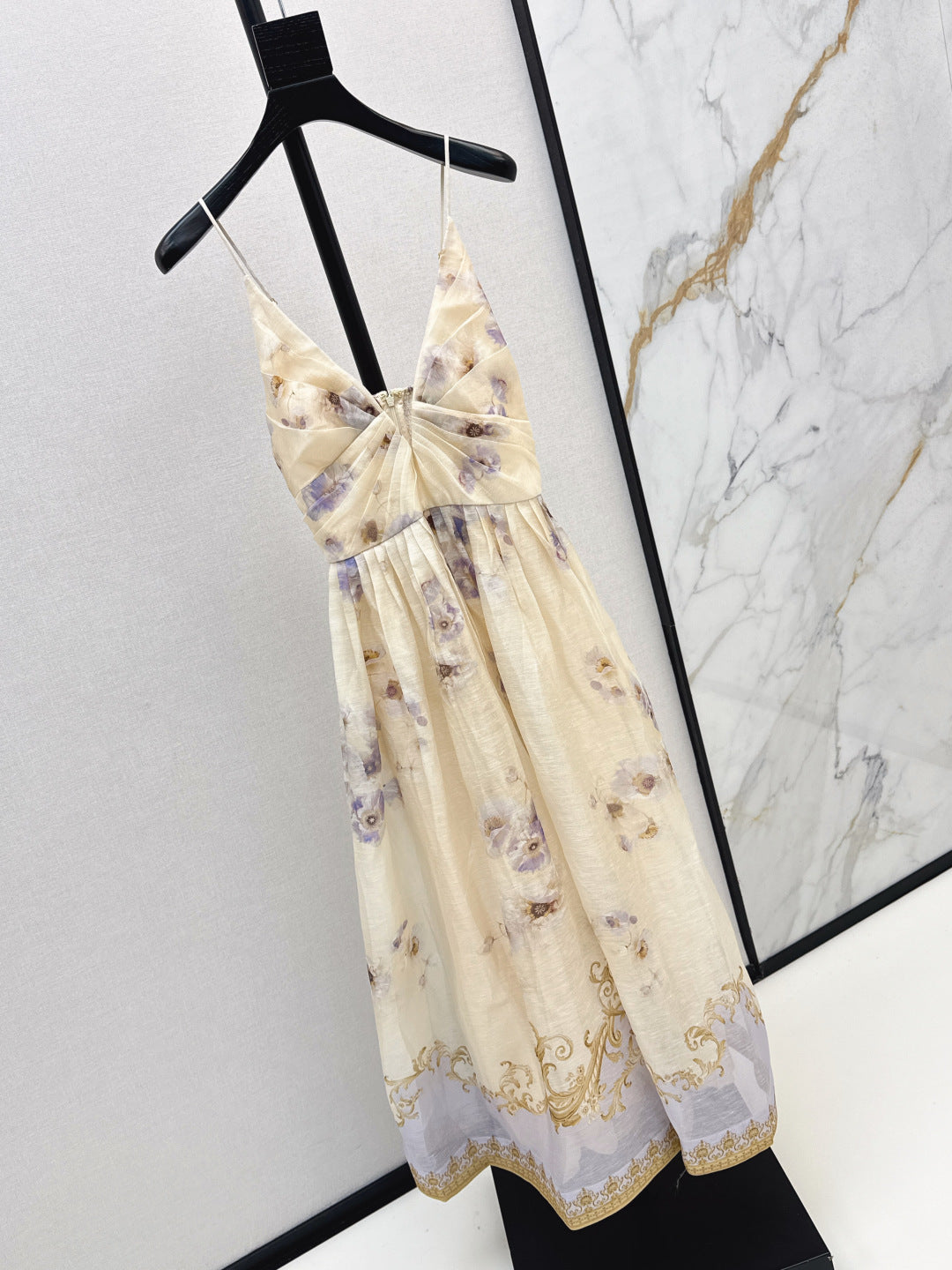 Zimm 25fw printed dress