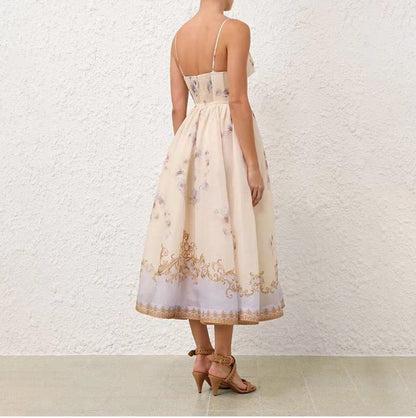 Zimm 25fw printed dress