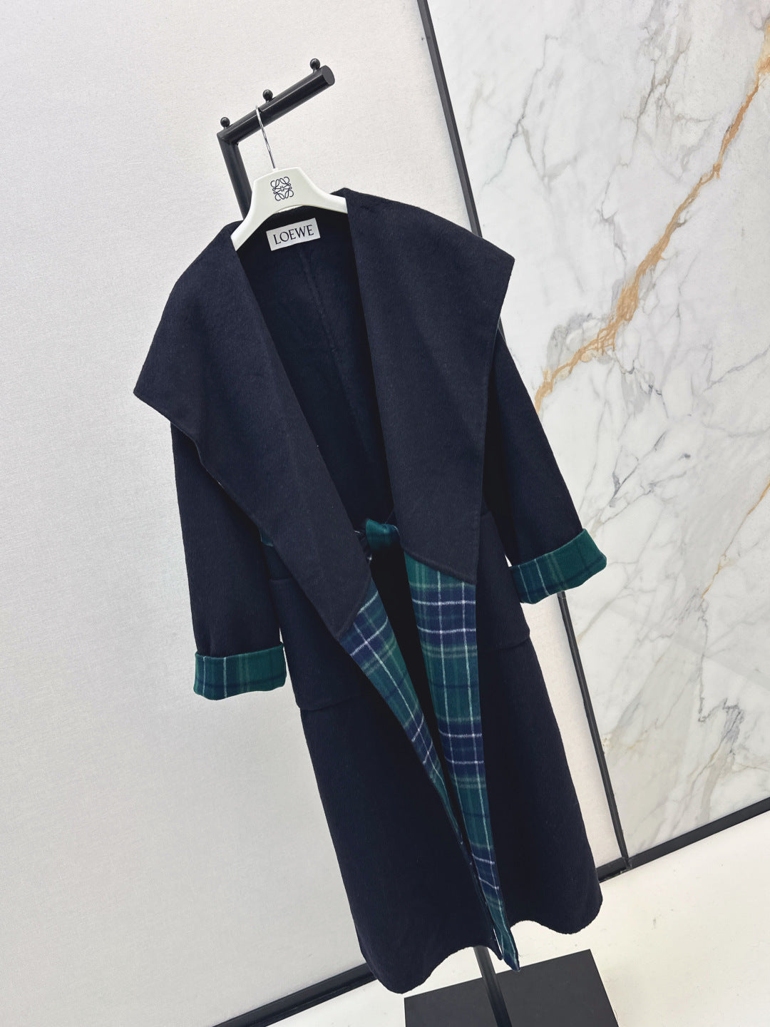 Loe 25fw reversible coat