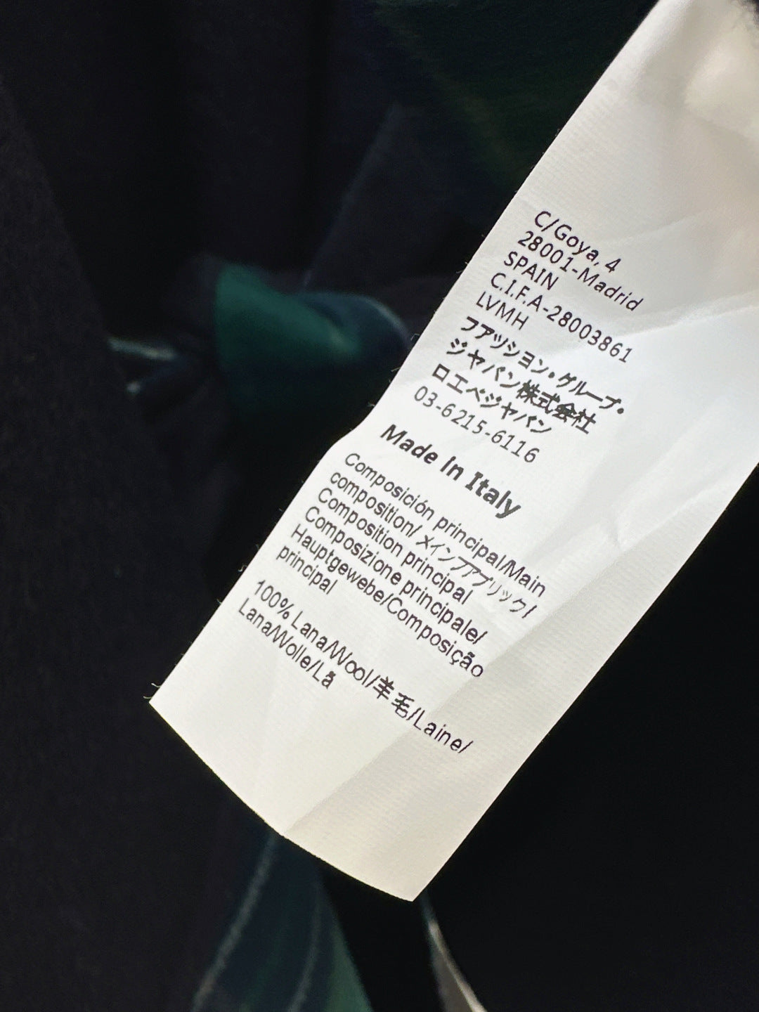 Loe 25fw reversible coat