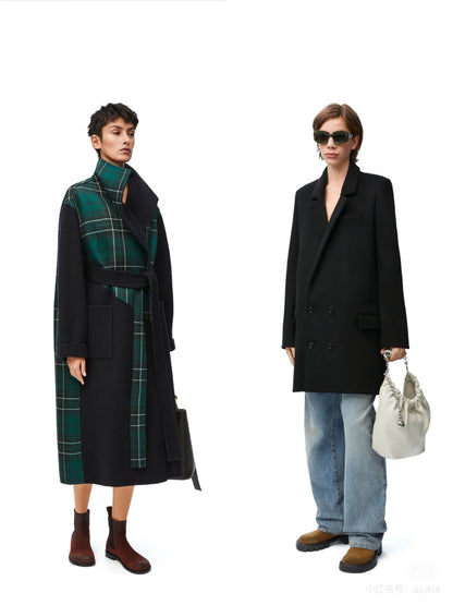 Loe 25fw reversible coat