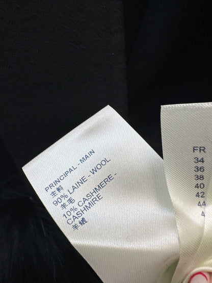 Louis 25fw fox hair coat