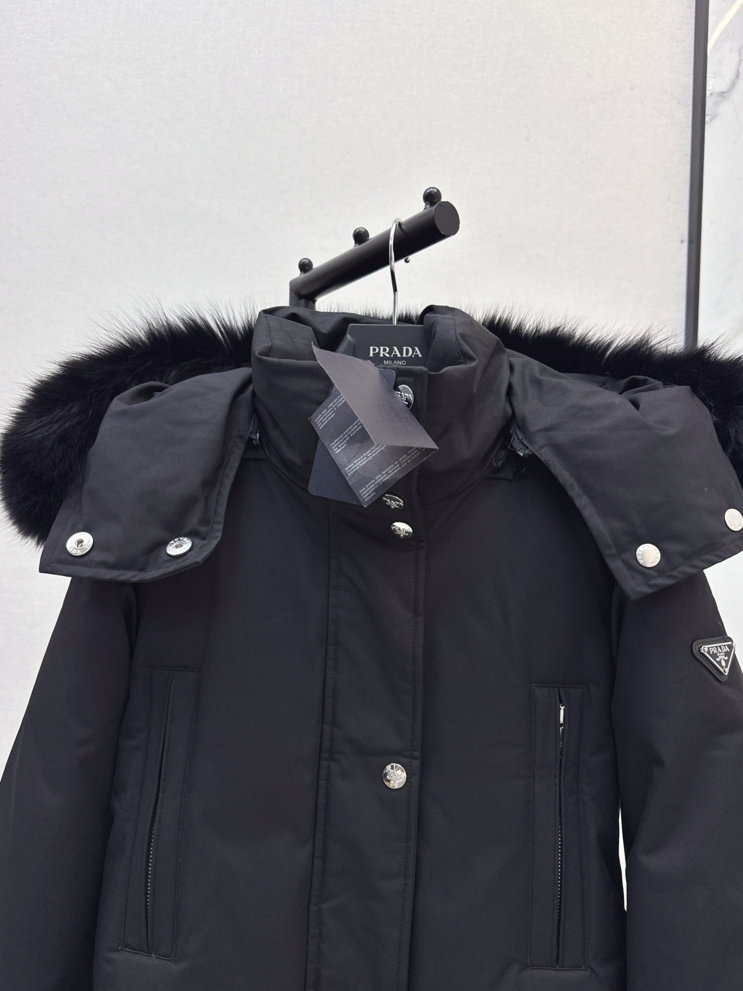 Pra 25fw long down jacket