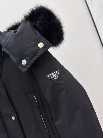 Pra 25fw long down jacket