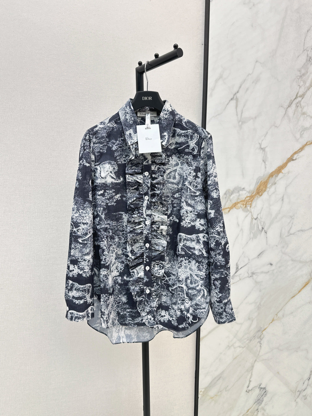 CD 25fw printed shirt