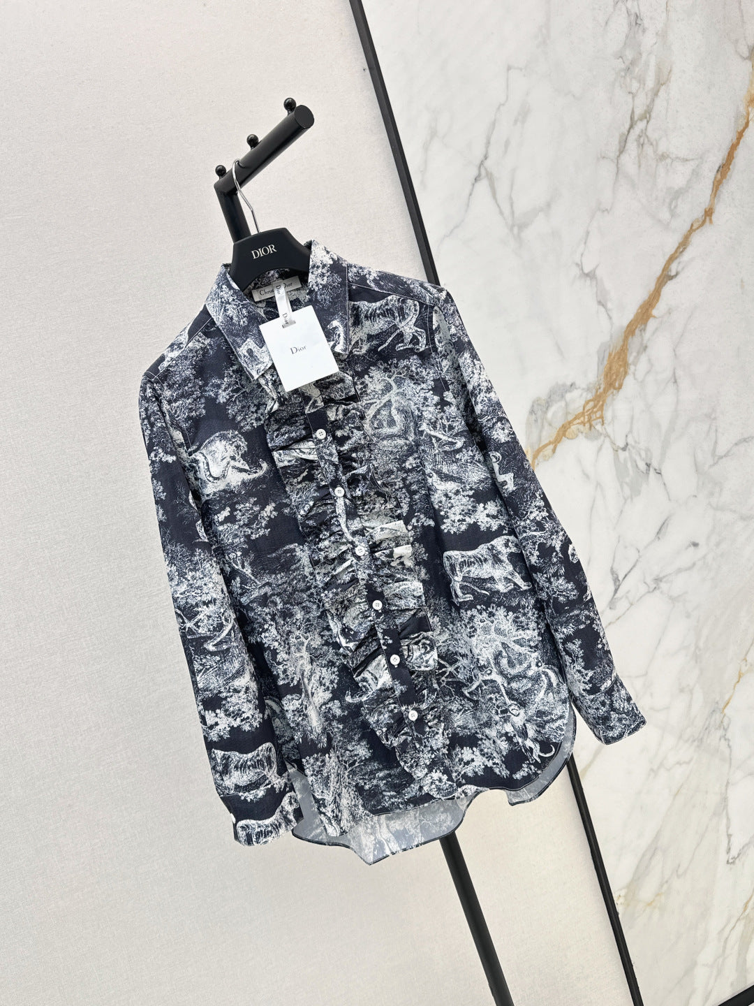 CD 25fw printed shirt
