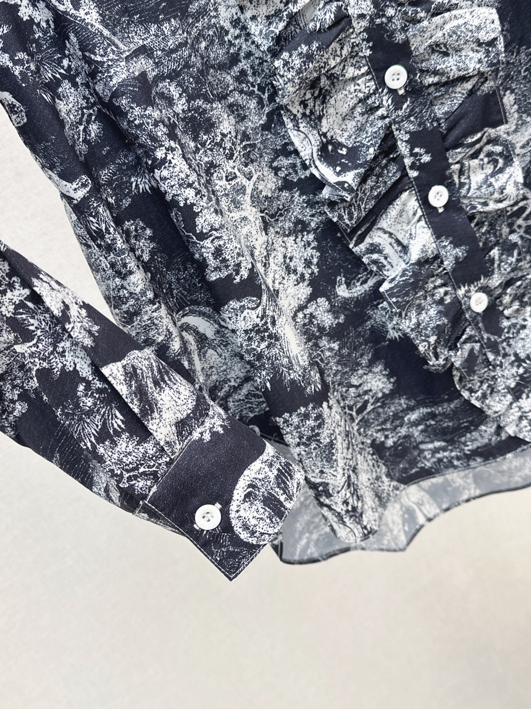 CD 25fw printed shirt