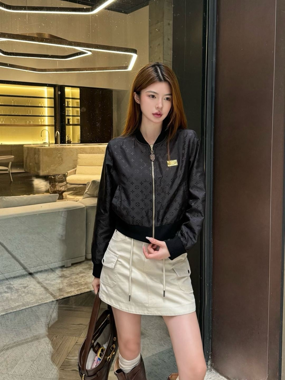 Louis 25fw printed jacket