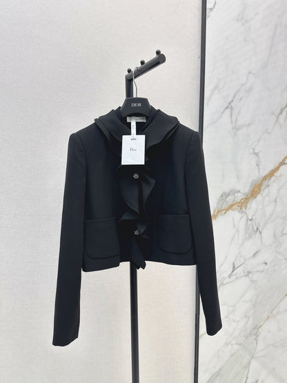 CD 25fw ruffle jacket