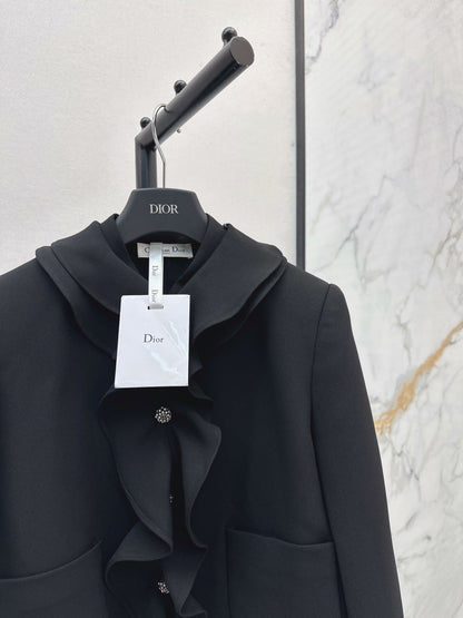 CD 25fw ruffle jacket