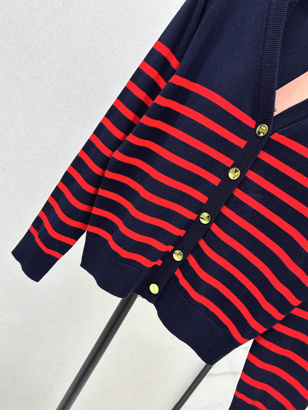 Miu 25fw knitted cardigan