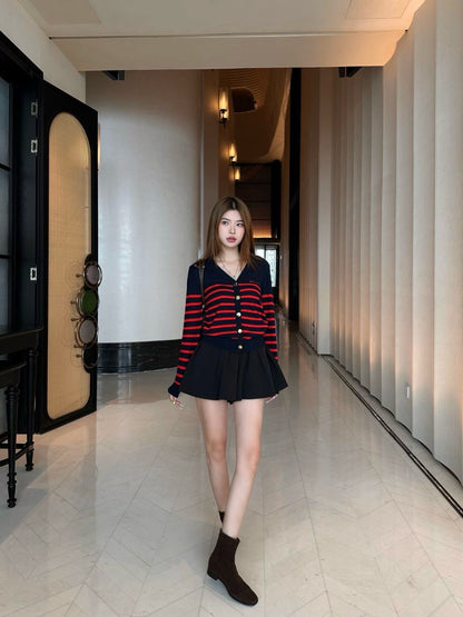 Miu 25fw knitted cardigan