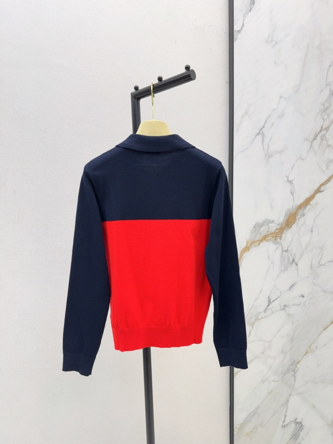 Miu 25fw knitted polo