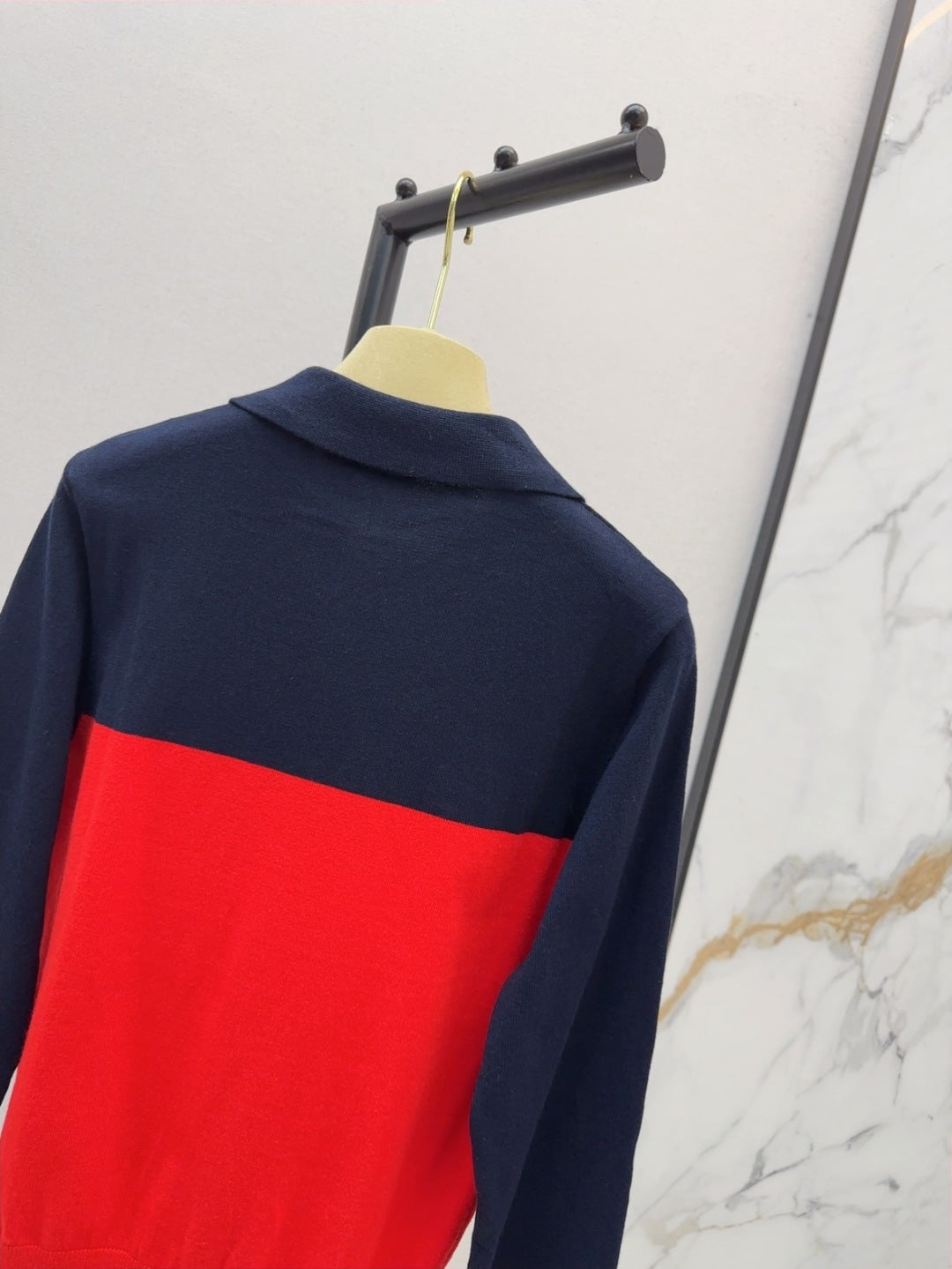 Miu 25fw knitted polo