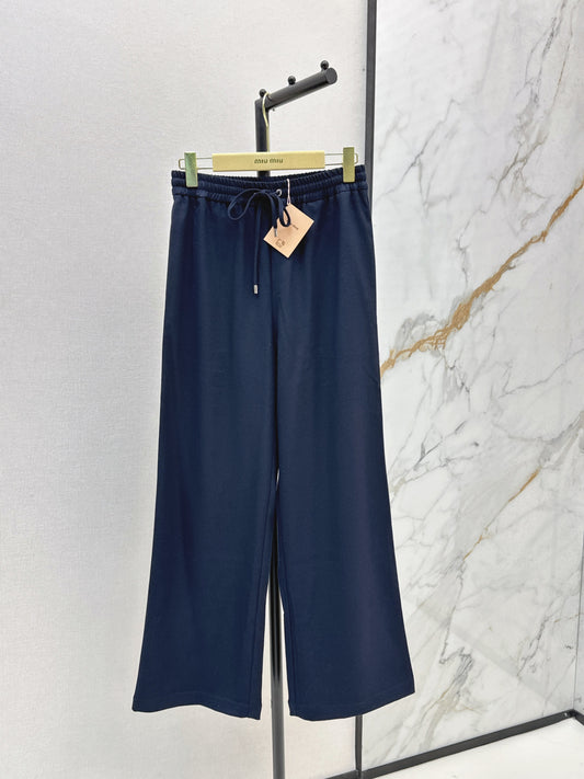 Miu 25fw drawstring pants