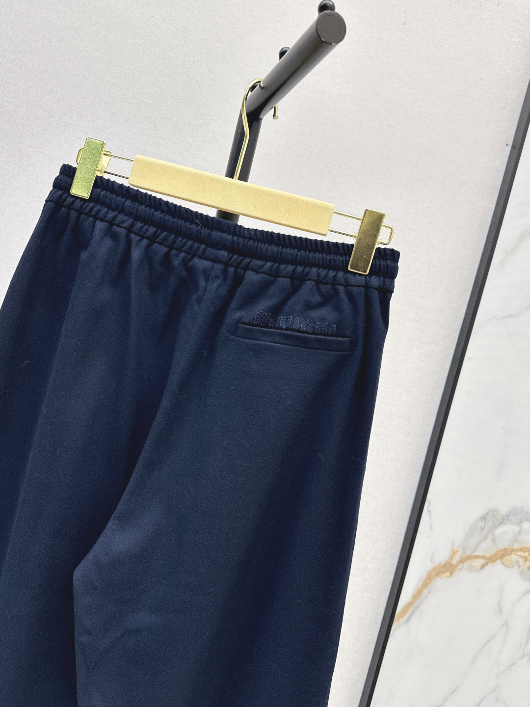 Miu 25fw drawstring pants