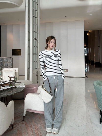 CD 25fw knitted sweater