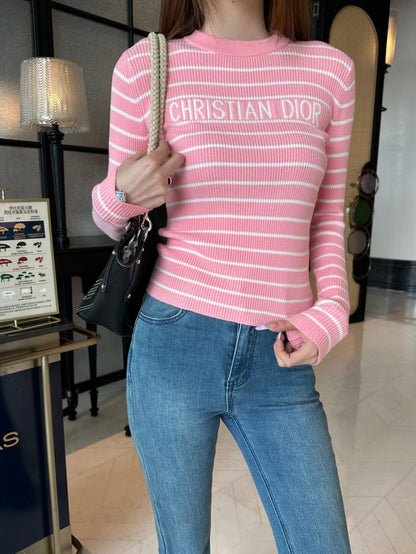 CD 25fw knitted sweater