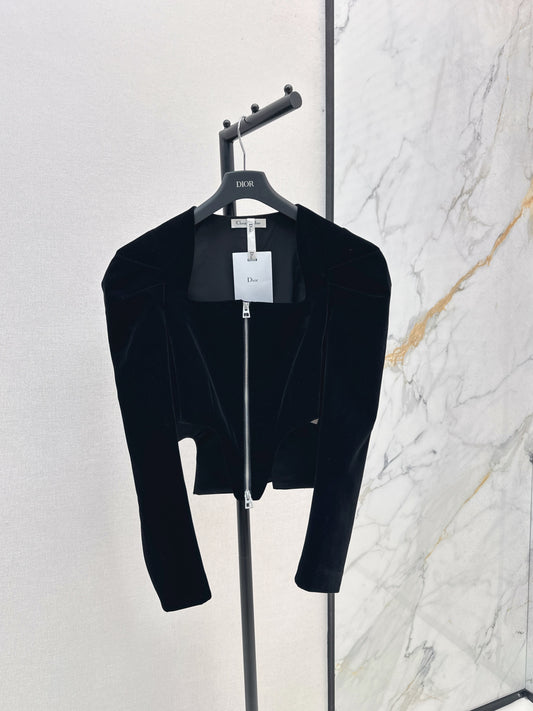 CD 25fw velet jacket