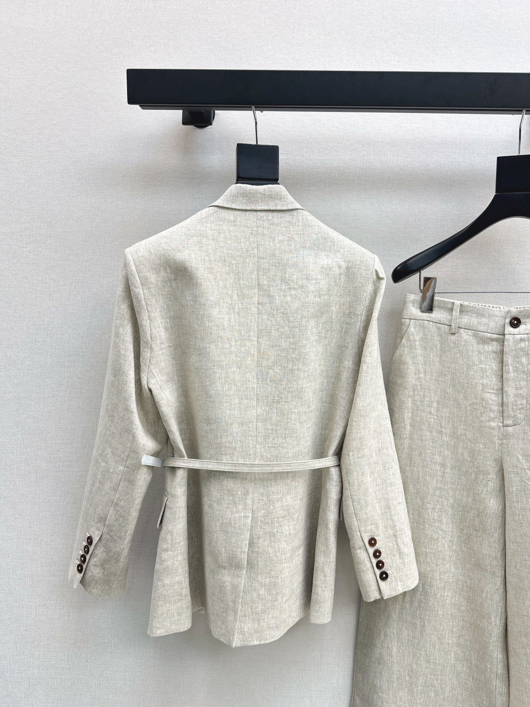 Loro 25fw linen suit
