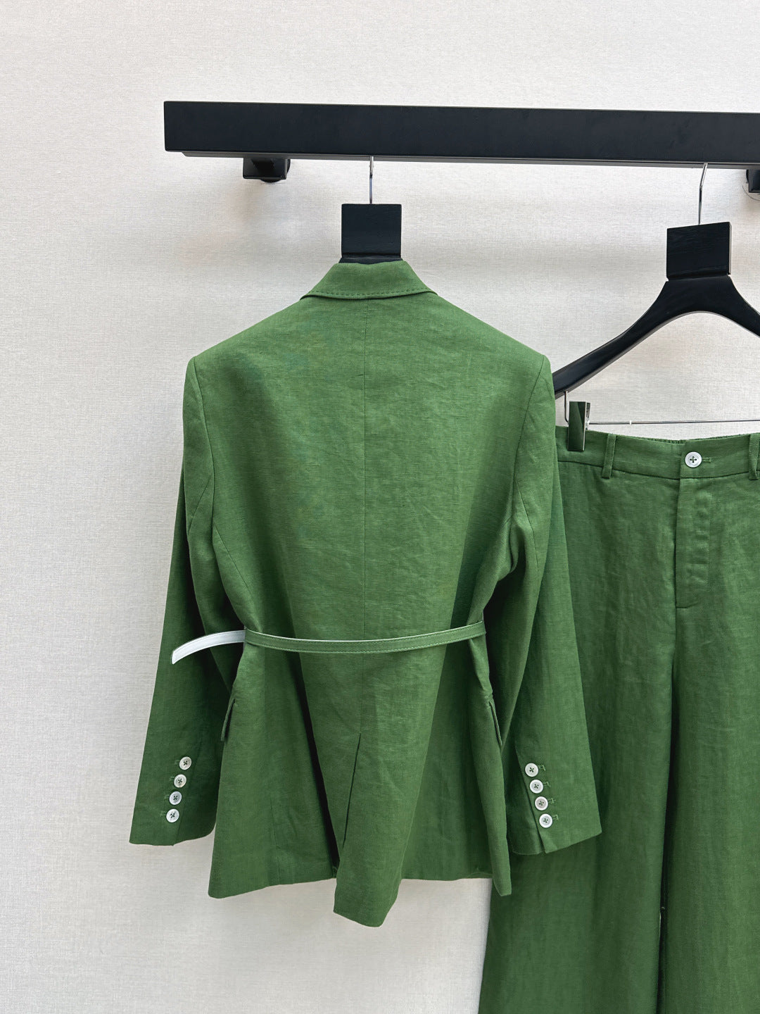 Loro 25fw linen suit