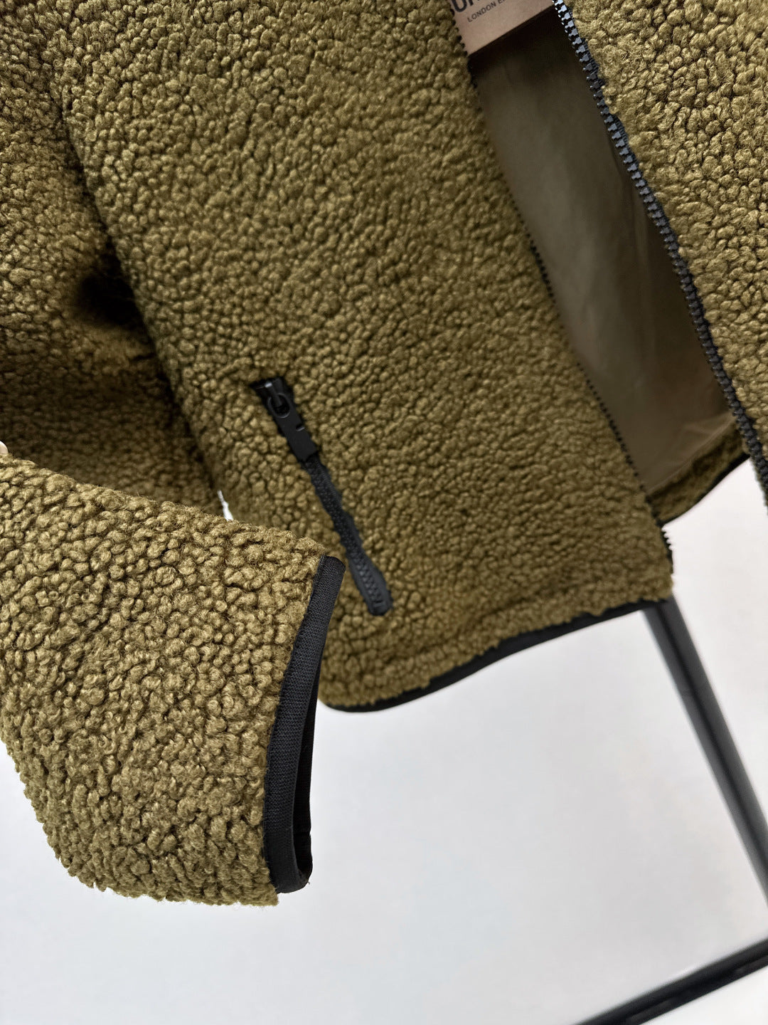 Bur 25fw polar fleece jacket