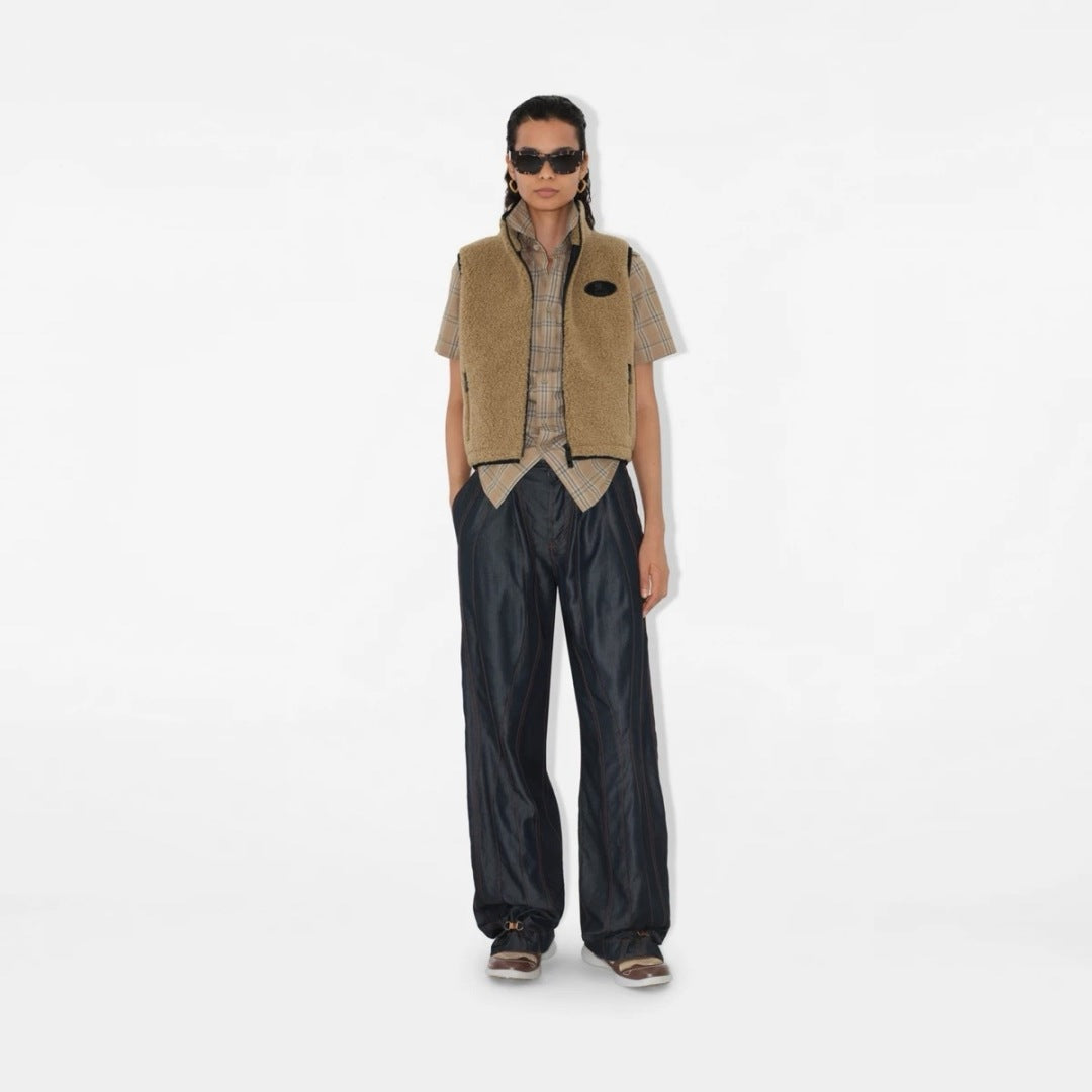 Bur 25fw polar fleece vest