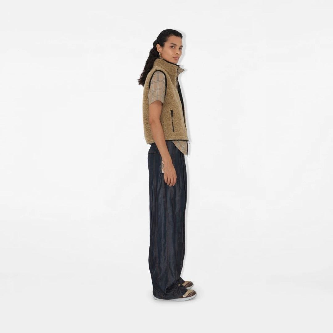 Bur 25fw polar fleece vest