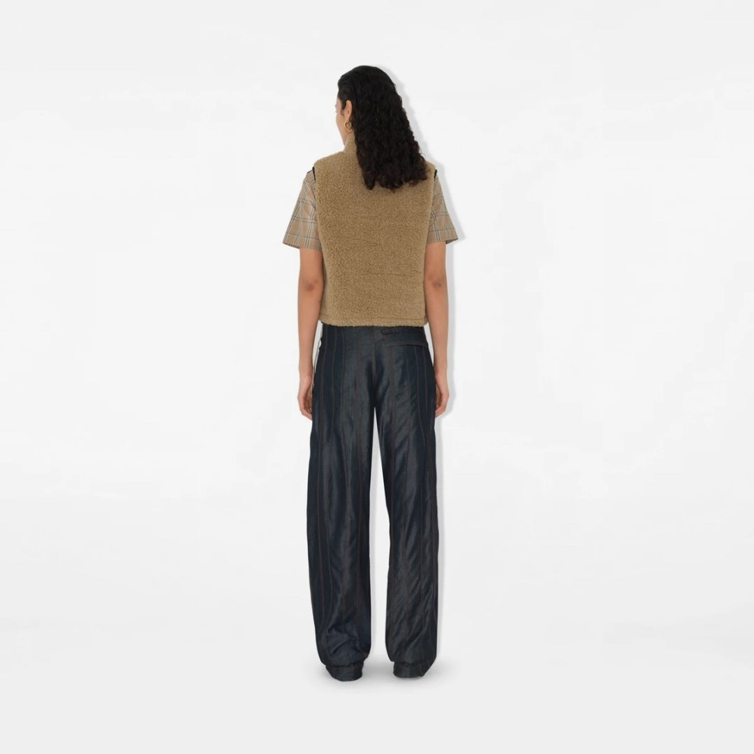 Bur 25fw polar fleece vest
