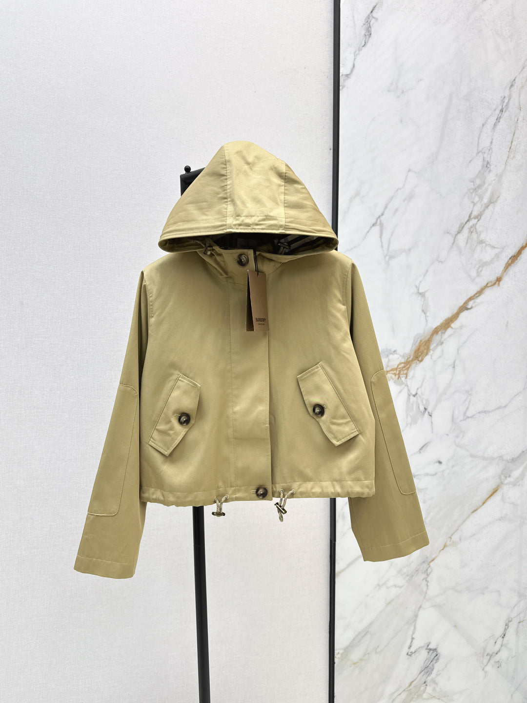 Bur 25fw hooded coat