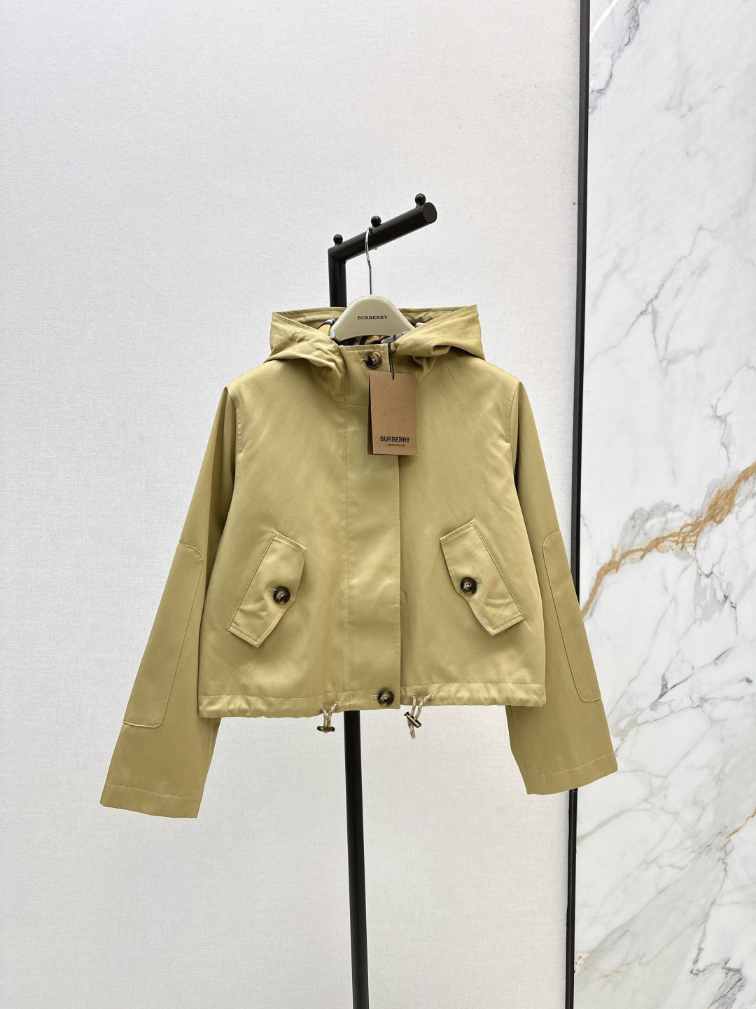 Bur 25fw hooded coat