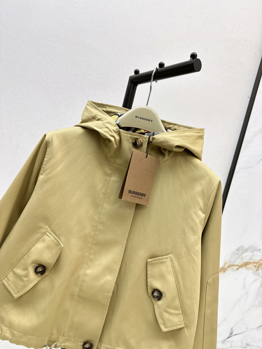Bur 25fw hooded coat