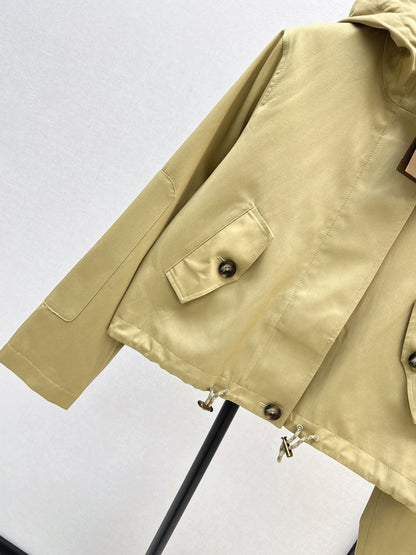 Bur 25fw hooded coat
