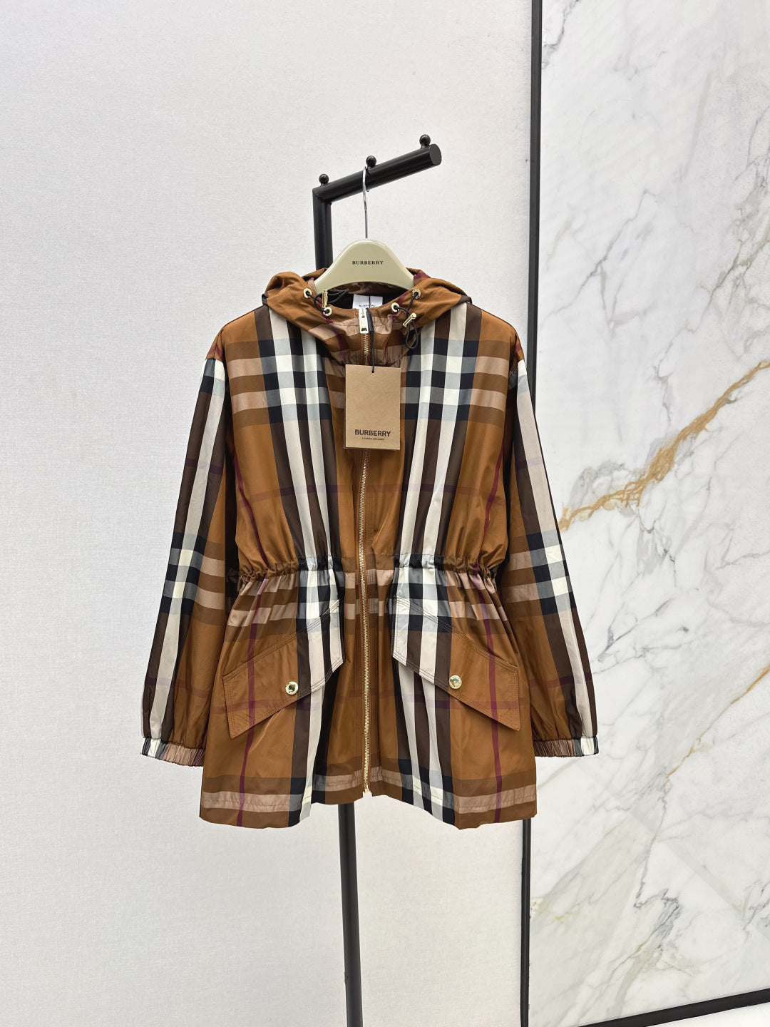 Bur 25fw hooded jacket
