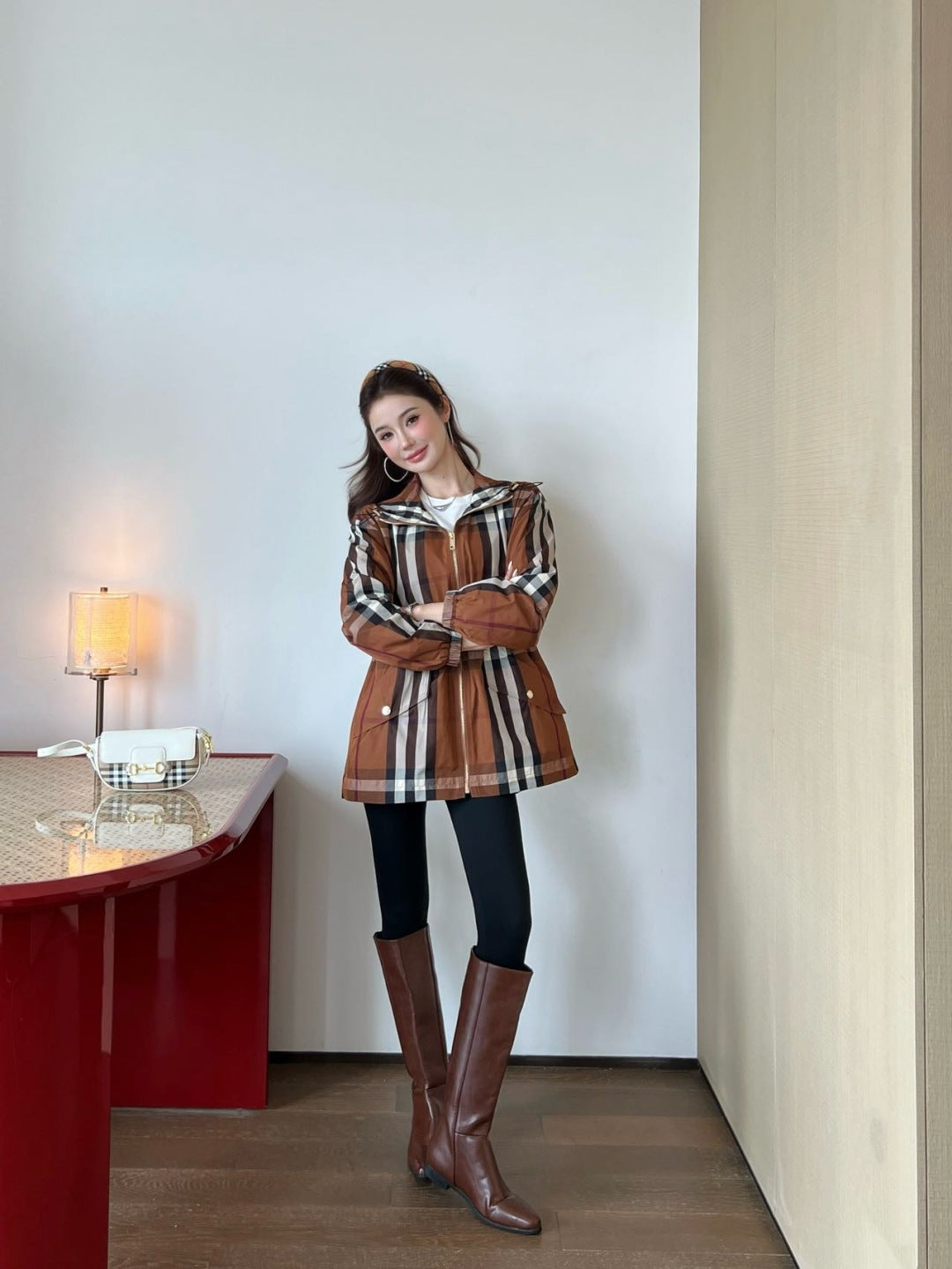 Bur 25fw hooded jacket