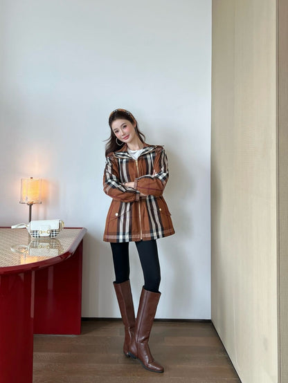 Bur 25fw hooded jacket