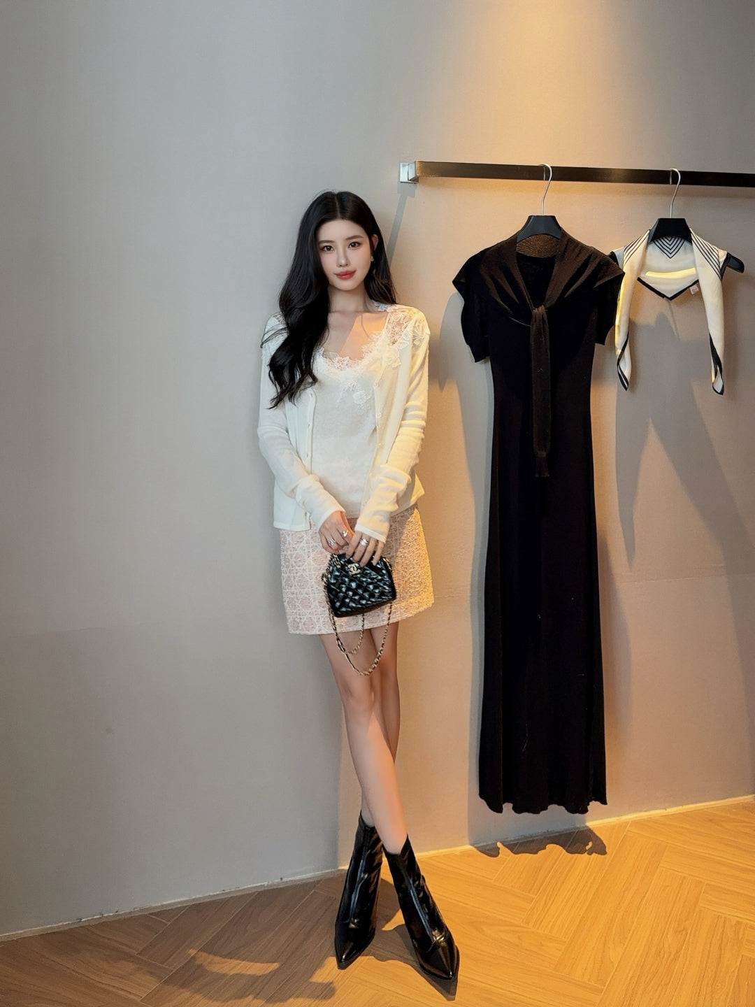 Es 25fw lace suit