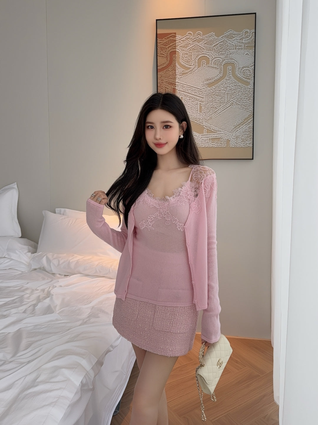 Es 25fw lace suit