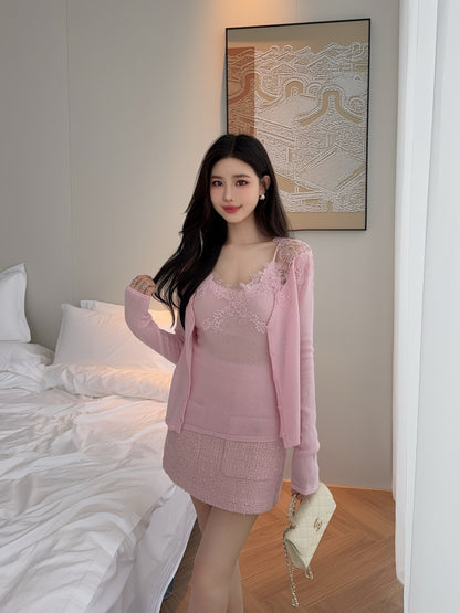 Es 25fw lace suit