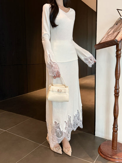 Es 25fw lace suit