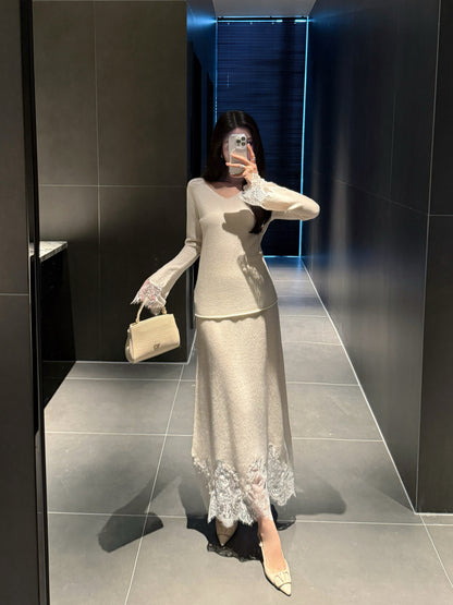 Es 25fw lace suit