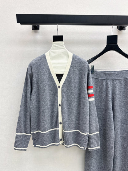 Thom 25fw knitted suit