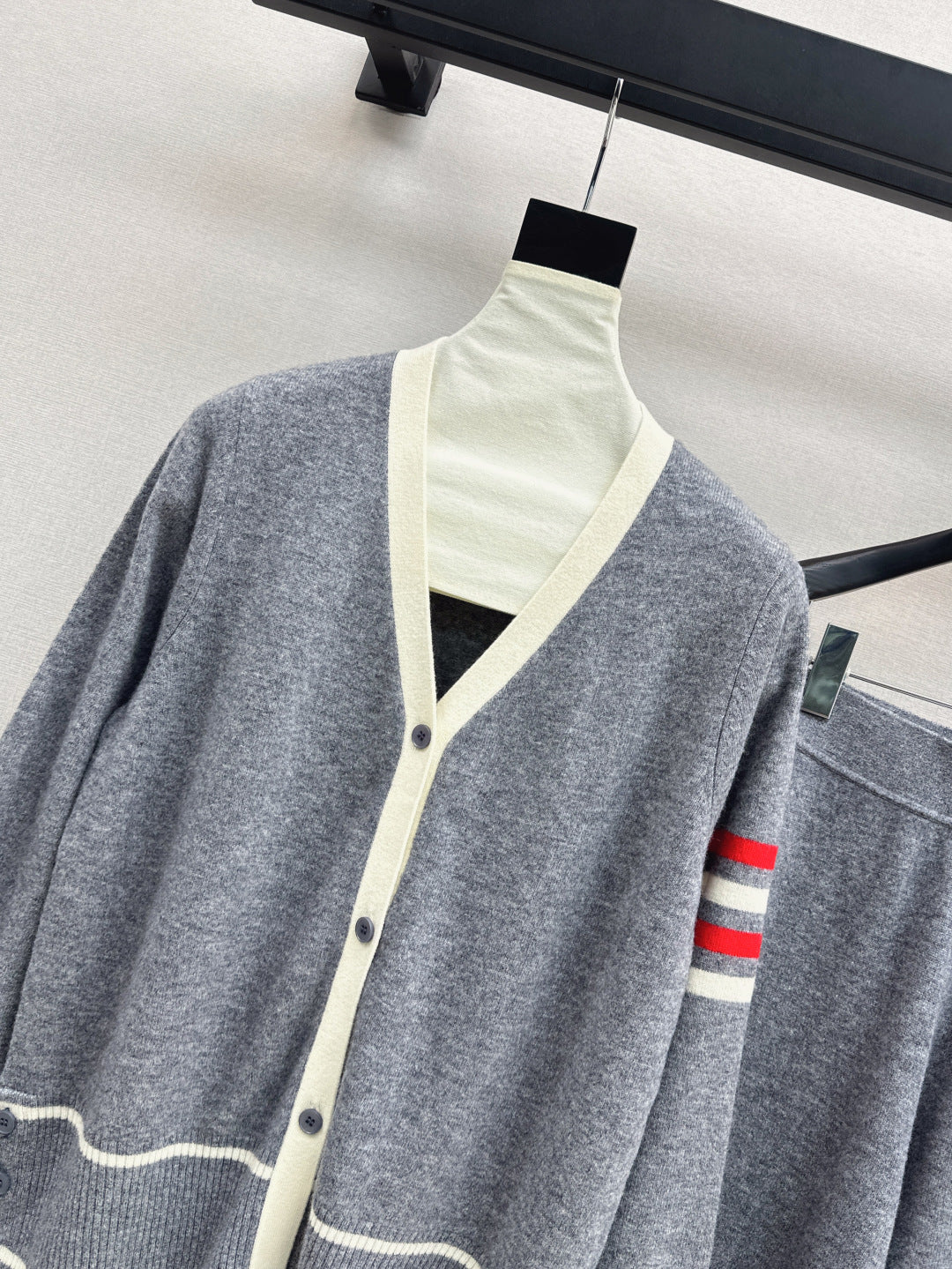 Thom 25fw knitted suit
