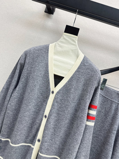 Thom 25fw knitted suit
