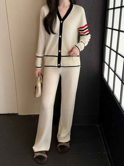 Thom 25fw knitted suit