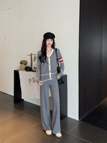 Thom 25fw knitted suit