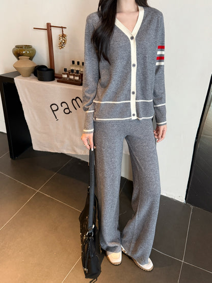 Thom 25fw knitted suit