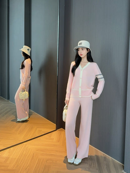 Thom 25fw knitted suit
